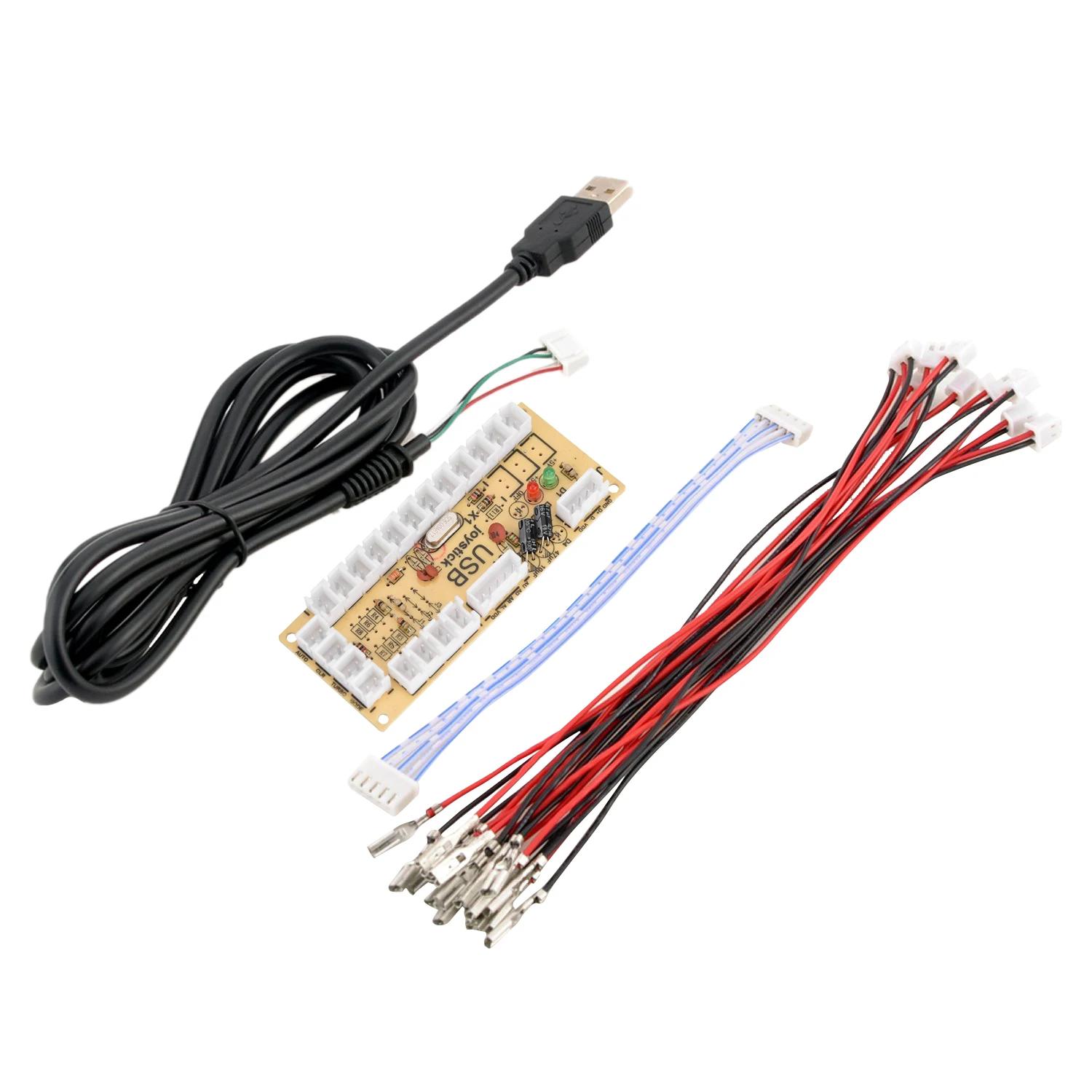 USB кодировщик DIY аркадный комплект джойстик чип контроллер для KOF и Stick