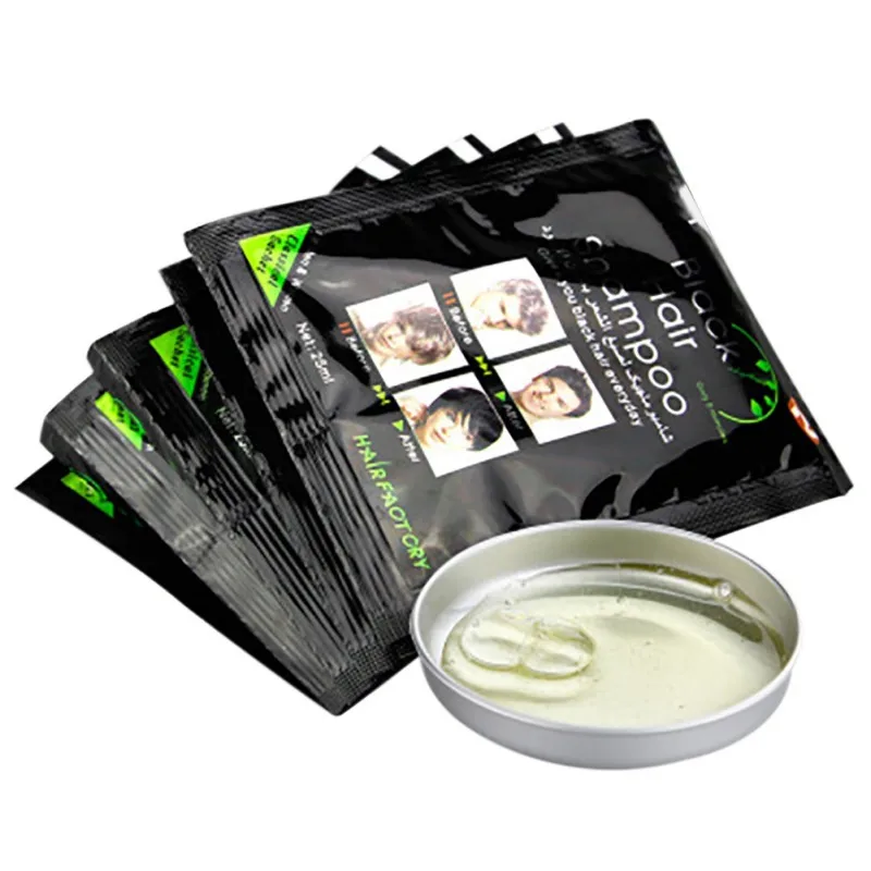 

Black Hair Shampoo Natural Plant Black Hair Dye Natural Black And Does Not Damage Hair