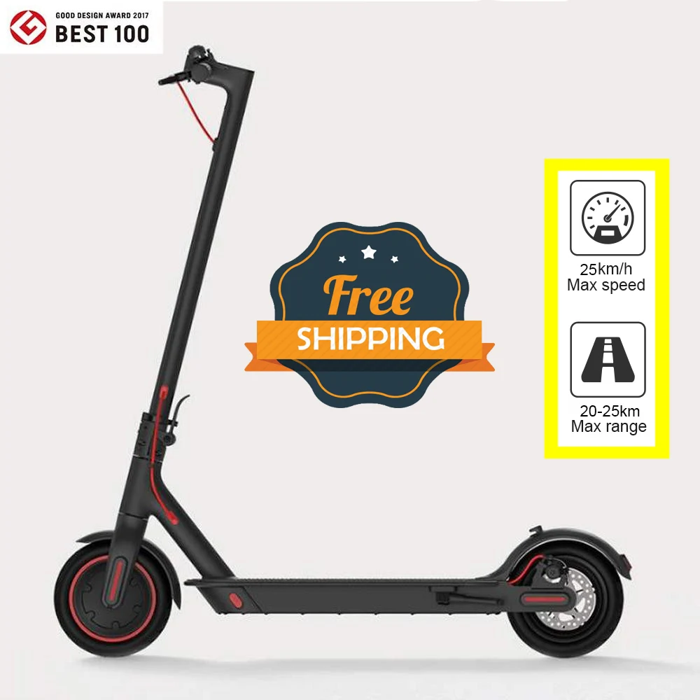 Бесплатная доставка! Электрический скутер ЕС/США 3-7 дней быстрая доставка 7 8 Ач 25