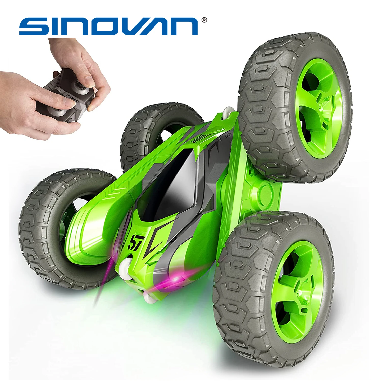 

Sinovan RC Stunt Car 2.4G 4CH Drift Deformation Buggy Roll Car Flip 360 Degree Rotating Vehicle Models Remote Control toys