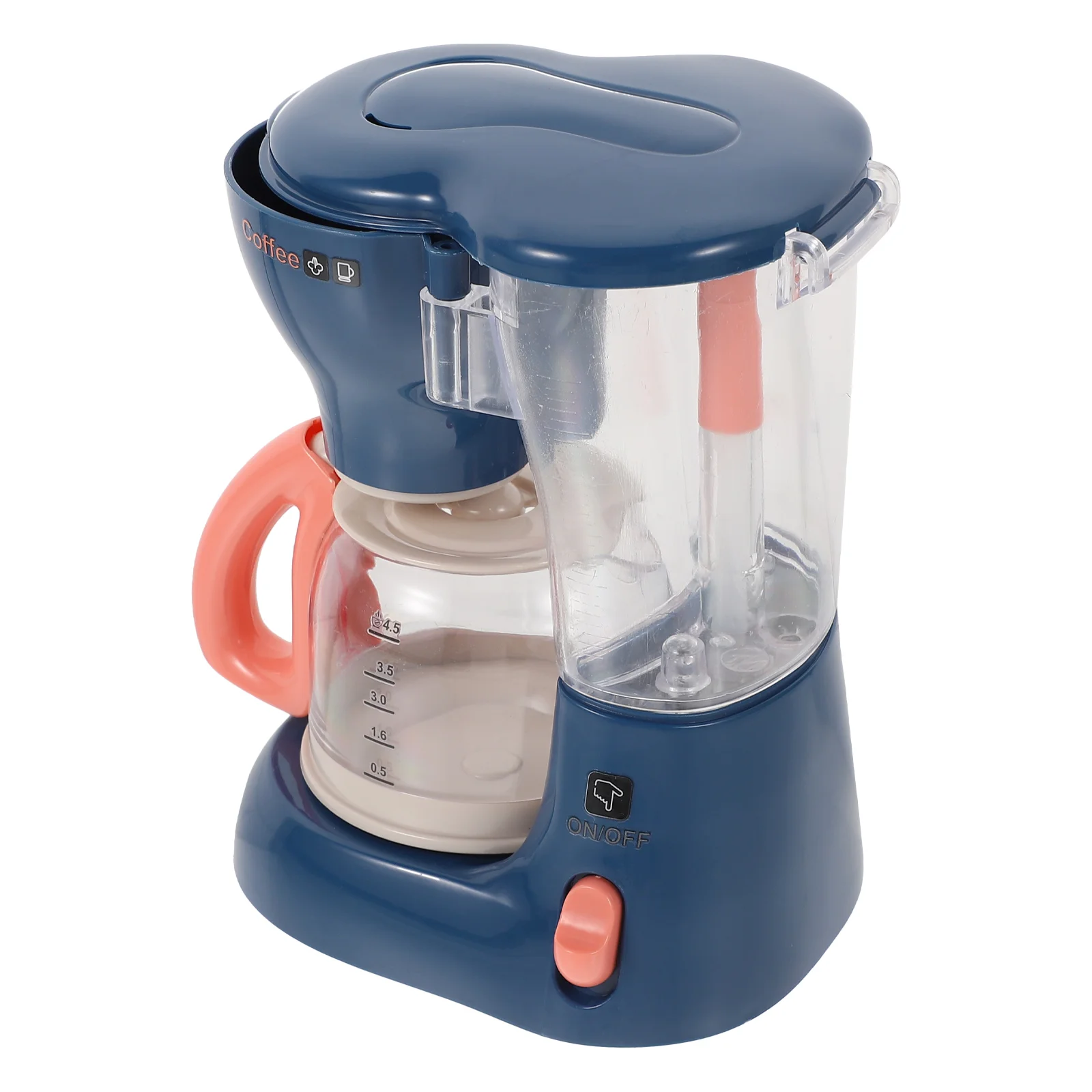

1Pc Children Simulated Mini Coffee Maker Pretend with Battery