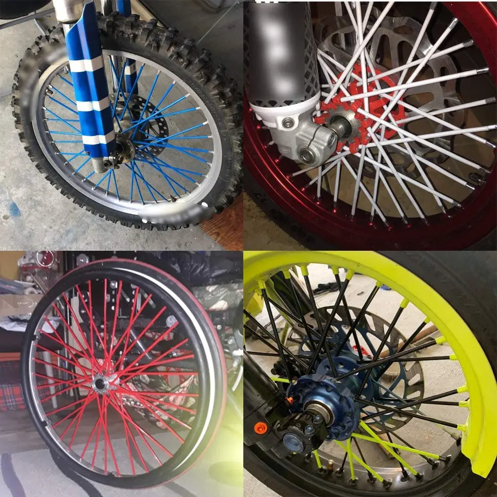 Универсальный мотоциклетный обод колеса для грязного велосипеда крышка спиц