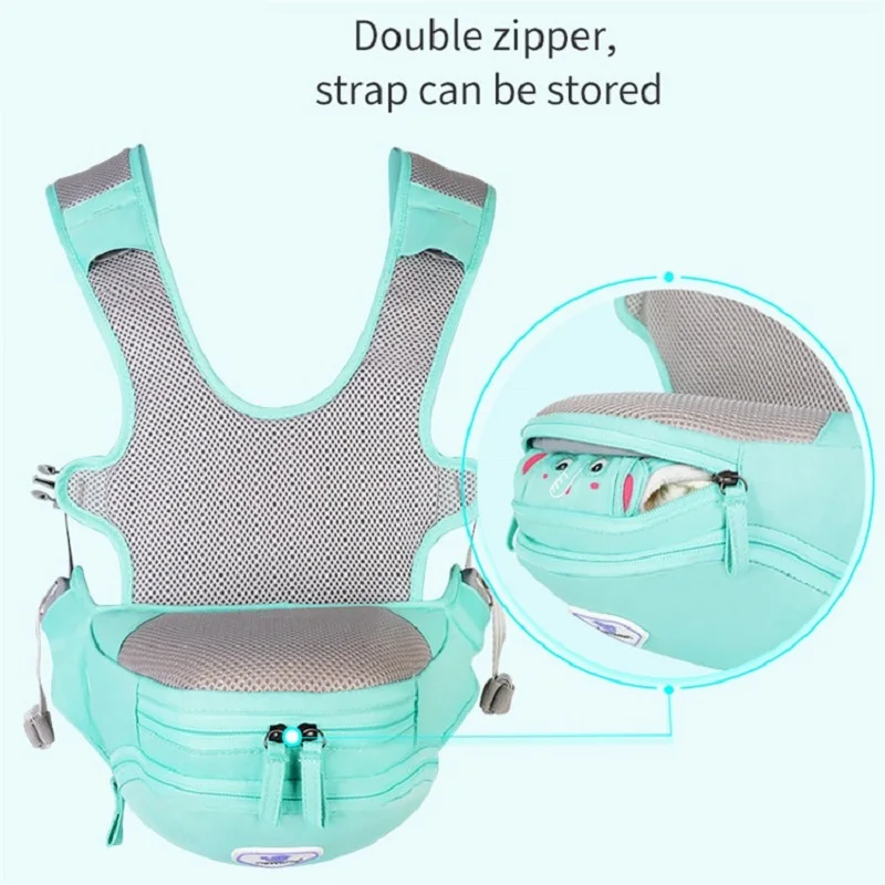 

Baby Carrier Hip Seat Baby Care Product Animal Breathable Sling Wrap Hip Seat Baby Soft Carrier