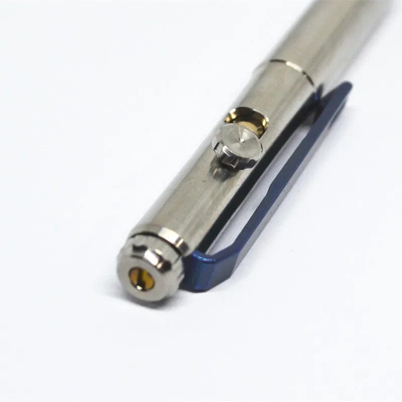 Новая мини-ручка для переноски EDC титановая Шариковая ручка пистолета гелевая