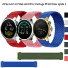 Ремешок для часов Polar Ignite Polar Vantage, нейлоновый сменный Браслет для Polar Unite, Размеры M, 2 Грита, X