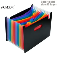 1324 pockets expanding file folder works accordion office a4 document organizer school office file storage bag
