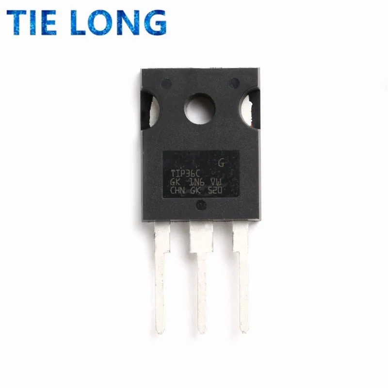10 шт./лот TIP36C TIP36 36C 25A 100V TO-247 транзистор новый оригинальный IC |