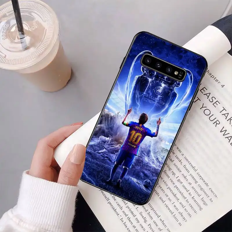 

The King Messis Phone Case For Samsung S20 Ultra S10 S10e S8 S9 Plus S7 Edge Note 10 9 8 Black Soft TPU Cove Fundas