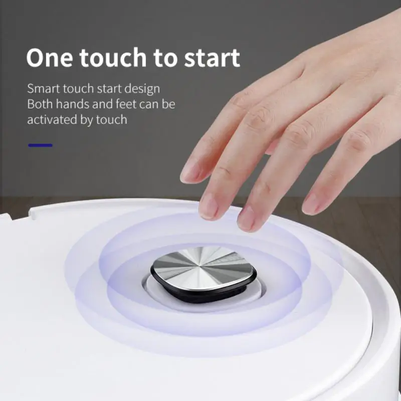 1PC Smart Robot Vacuum Cleaner With Dustbin Tank Cleaning Machine Mute Double-layer Automatic Sweeping Home Accessories | Дом и сад