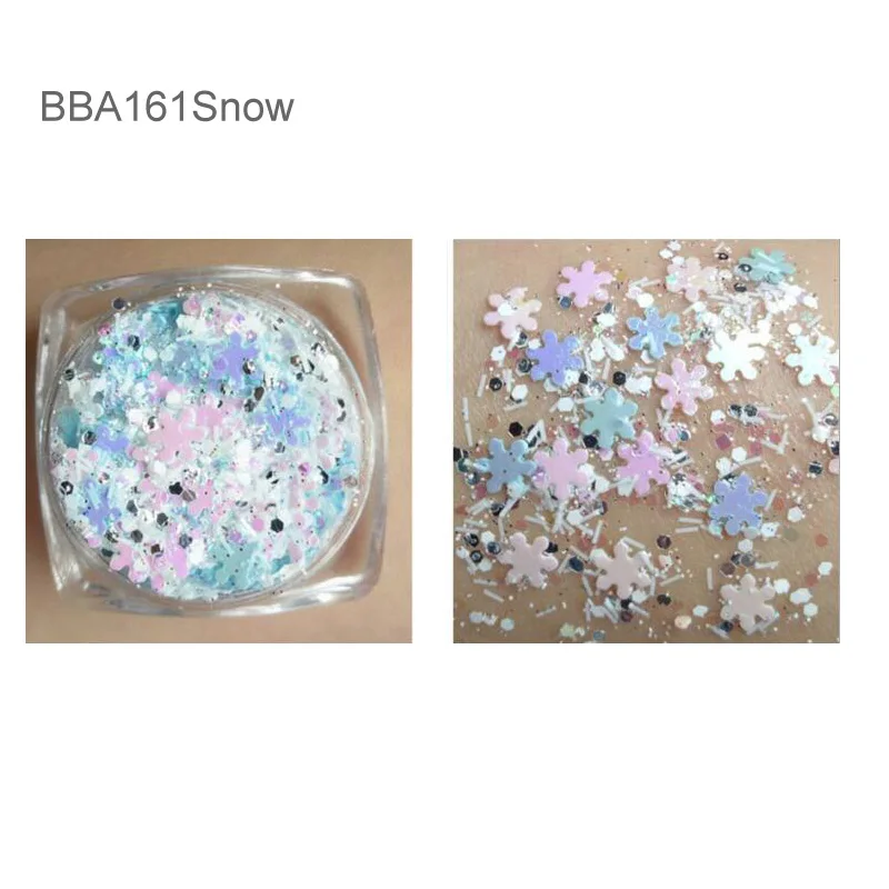 Блеск для ногтей Bittb в виде бабочки звезды Луны блестки AB цветные блестящие