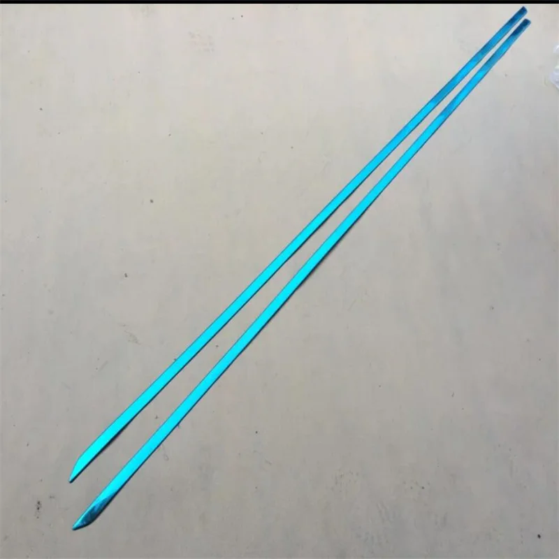 

For Toyota Camry 2015 2016 20017 2014 2013 2012 Stainless Steel Side Skirt Body Guard Molding Trim Cover Car Accessories 2pcs