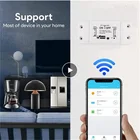 Умный светильник переключатель сделай сам, Wi-Fi, универсальный выключатель таймера приложение Smart Life переключатели Беспроводной дистанционного Управление работает с Alexa Google Home