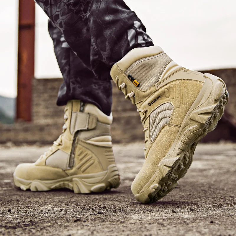 

New Military Leather Combat Boots for Men Combat Bot Tactical Boots Bot Army Bots Army Dropship Suppliers