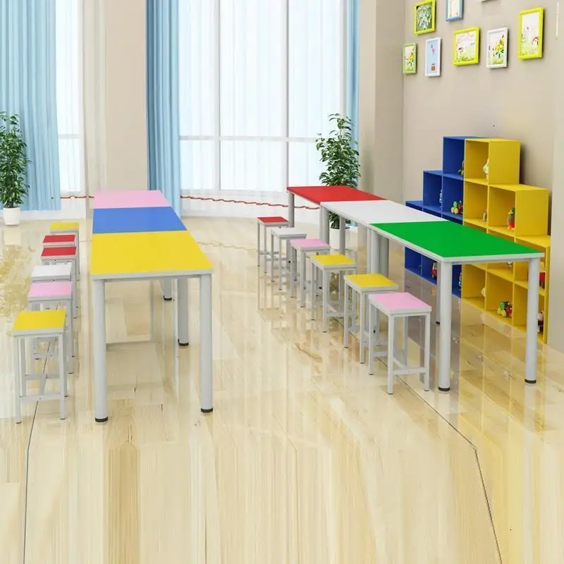 Детский письменный стол Pupitre Infantil и стул силиконовый для детского сада| |