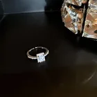 Простое Открытое кольцо из настоящего золота с бриллиантами из циркония, модное Сетчатое красное кольцо Dongdaemun из Южной Кореи на указательный палец