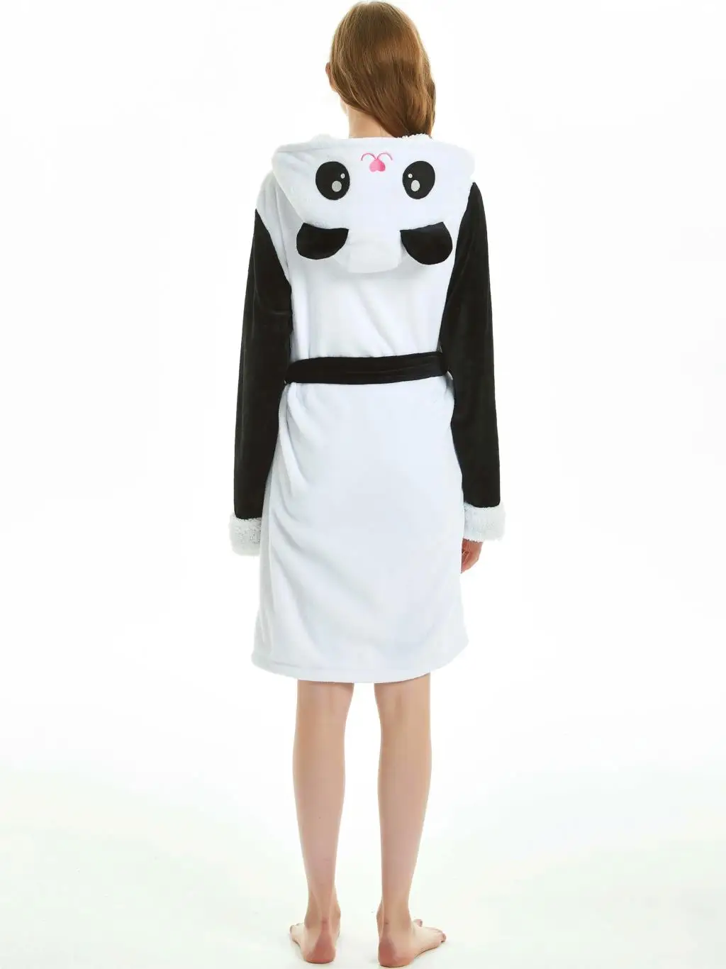 Фланелевый банный халат в виде единорога для взрослых одежда сна женщин и мужчин