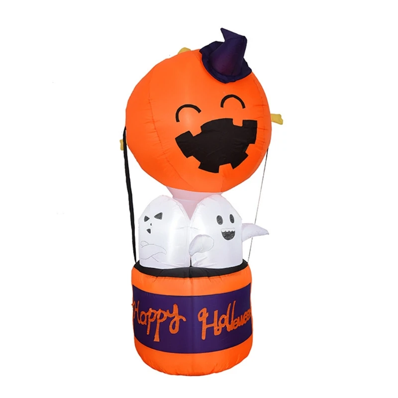 

Украшение на Хэллоуин, воздушный насос, воздушный шар, наружный двор, надувная игрушка, праздничный надувной декор со встросветодиодный дом