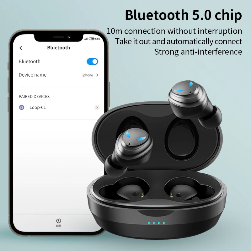 

Hight Quality Earbuds TWS Wireless bluetooth earphones Sport Game Touch Control Headset With Charging Box Mic For smartphone