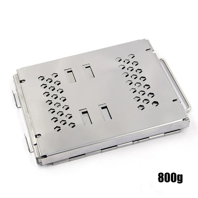 Складная горелка из нержавеющей стали для барбекю уличная пожарная станция