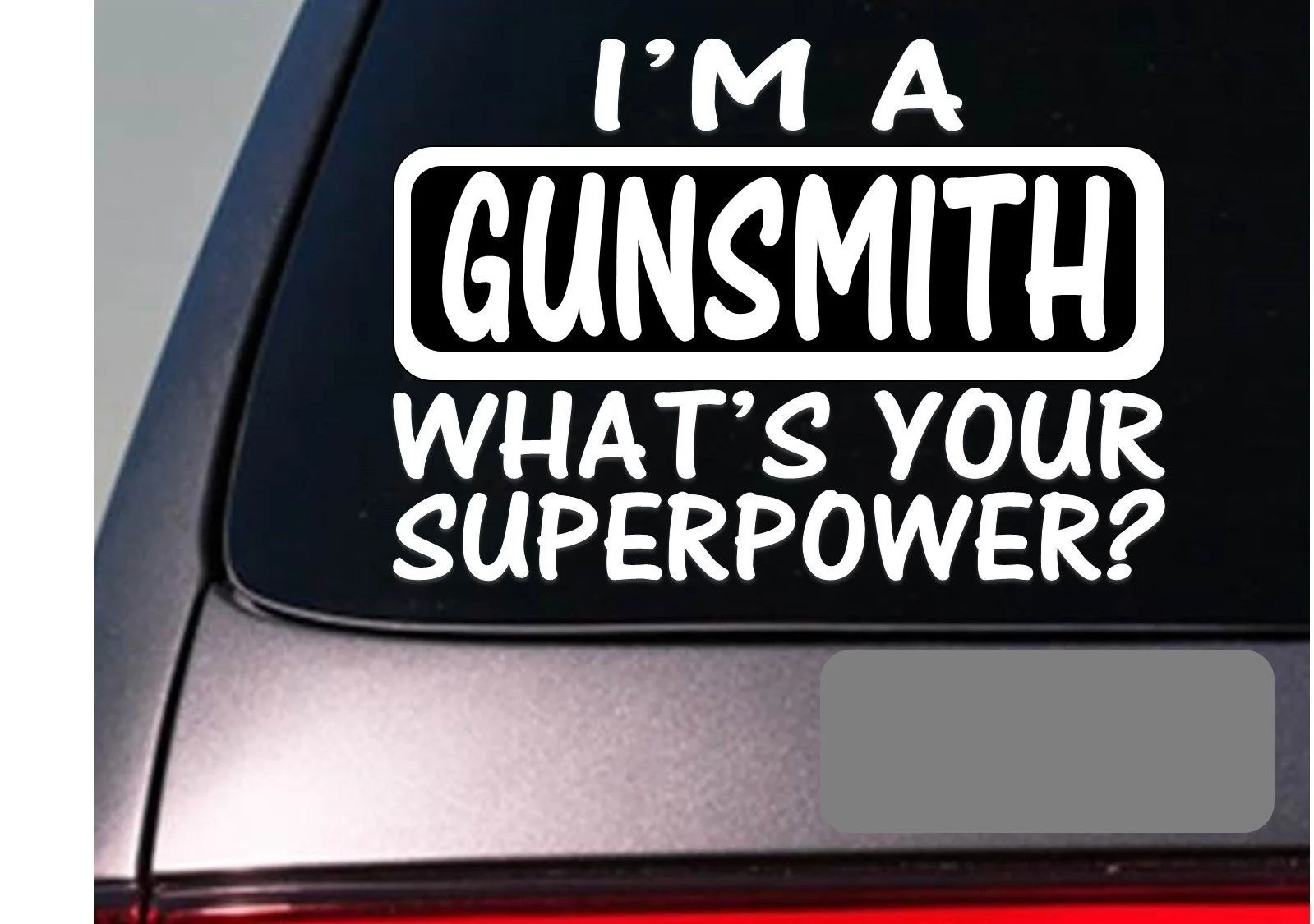 Наклейка I'm a gunsmith наклейка для съемки боеприпасов компьютера|Наклейки