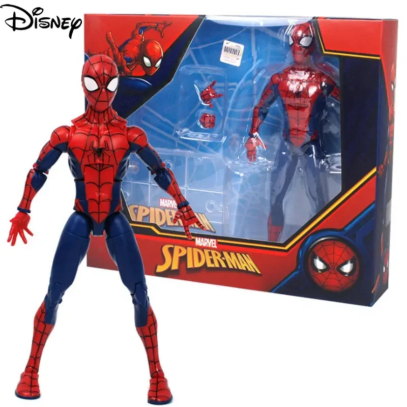 

Disney Marvel Black and White Classic Spider-Man Avengers Car Small Exquisite Doll Ornaments Cartoon Ornaments