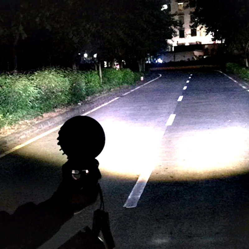Автомобильные фары led Moto 12v 50w Рабочая точечная Лампа фара для мотоцикла