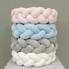 1 м2 м3 м4 м детский бампер для кровати в детской кроватке, Детский защитный бампер с узлом, комплект детского постельного белья, декор для комнаты