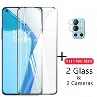 4 in 1 2 5d tempered glass for oneplus 9r glass for oneplus 9r screen protector camera lens film for oneplus 9rt 9r 9 7 nord 2