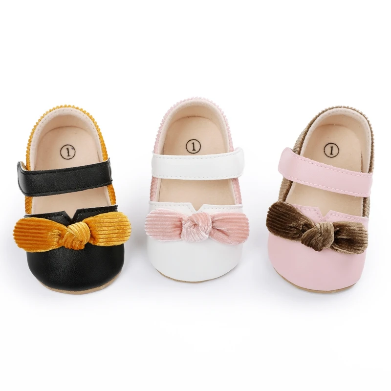 

Повседневная обувь для новорожденных девочек с бантом-бабочкой, модная обувь принцессы для малышей