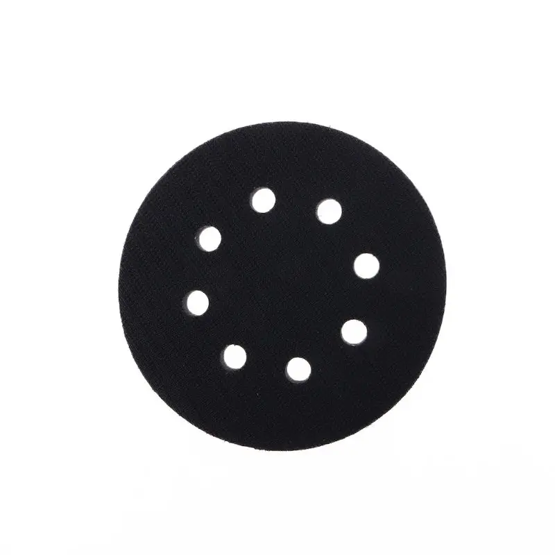 

H7JB 5 Inches 8-Hole Soft Sponge Interface Pad for Sanding Pads Hook&Loop Sanding Discs for Uneven Surface Polishing Power Tools