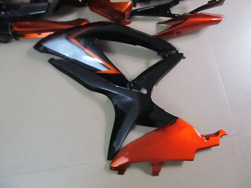 Injection Mold Fairing kit for GSXR600 750 K8 08 09 GSXR 600 GSXR750 2008 2009 ABS Red black Fairings set+Gifts SI08 | Автомобили и