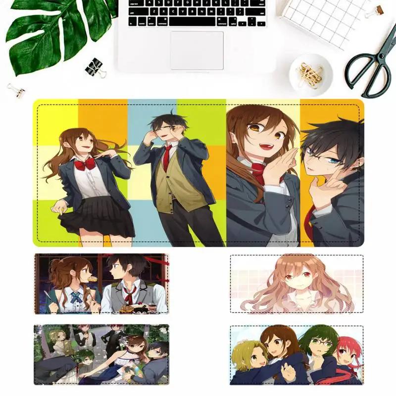

Pattern Hori san and Miyamura kun Mouse Pad Gaming MousePad Large Big Mouse Mat Desktop Mat Computer Mouse pad For Overwatch