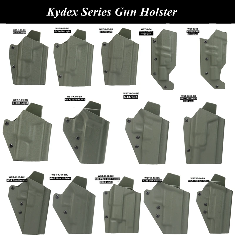 

Чехол для пистолета Kydex M9/1911/P226/.45, 17/19/19x/45