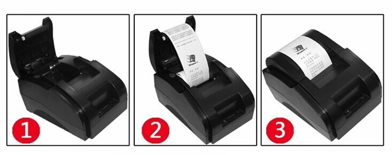 Xprinter 58 мм Мобильный телефон Bluetooth чековый принтер тепловой беспроводной принтер pos для iOS Android Pc USB порт для магазина