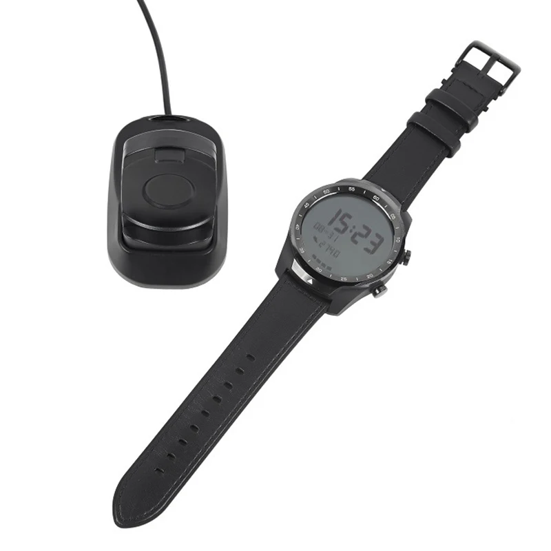1 шт. USB зарядное устройство Держатель для Ticwatch Pro док-станция адаптер кабель Смарт-часы Магнитная подставка/линия зарядное устройство аксессуары