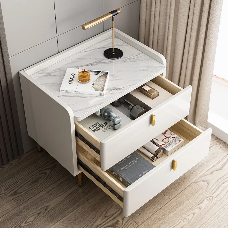 

Nordic household bedside table simple modern light luxury mini small size cabinet simple bedroom storage bedside cabinet