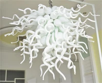 villa decoration glass art chandelier 100 handmade blown murano glass led european style lamp