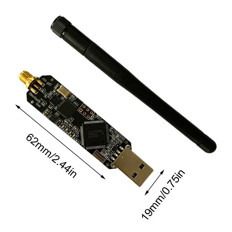 

Ubertooth One 2.4 GHz Wireless Bluetooth Development Board with Antenna for Hacking Tool