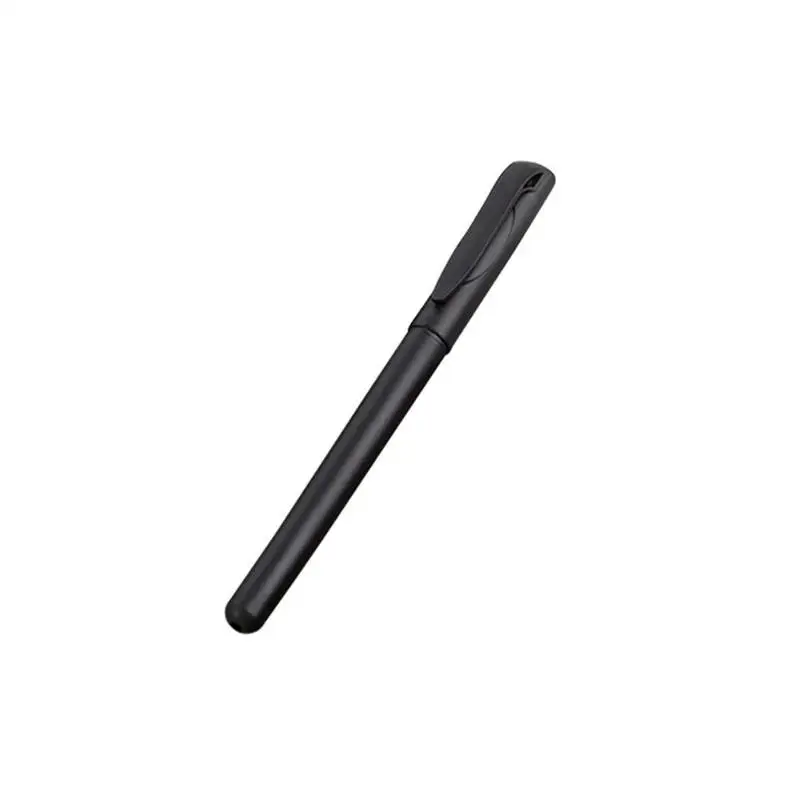 

6pc Black Gel Pen Color Simple Office Business Pen Student Pen Ink 0.5mm Writing Signature Writing Tool Black M4X4