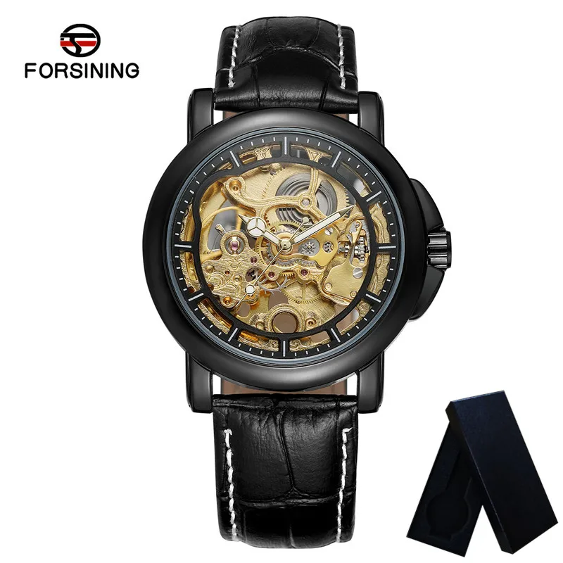 FORSINING мужские наручные часы автоматические механические военные армейские