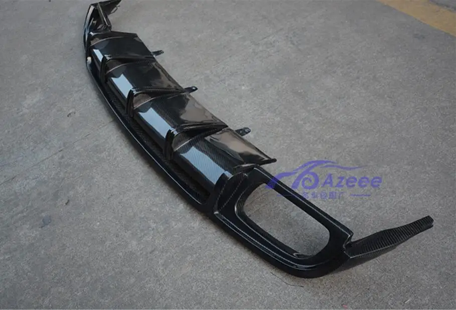 Губа заднего бампера из углеродного волокна автомобильный диффузор подходит для