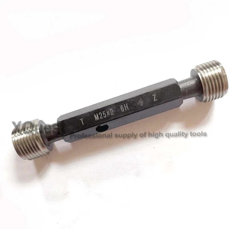 Xquest  6H Screw tool Thread Plug Gauge M25  M25X2 M25X1.5 Right Hand Metric fine thread Gage M25X1 Gauges tools