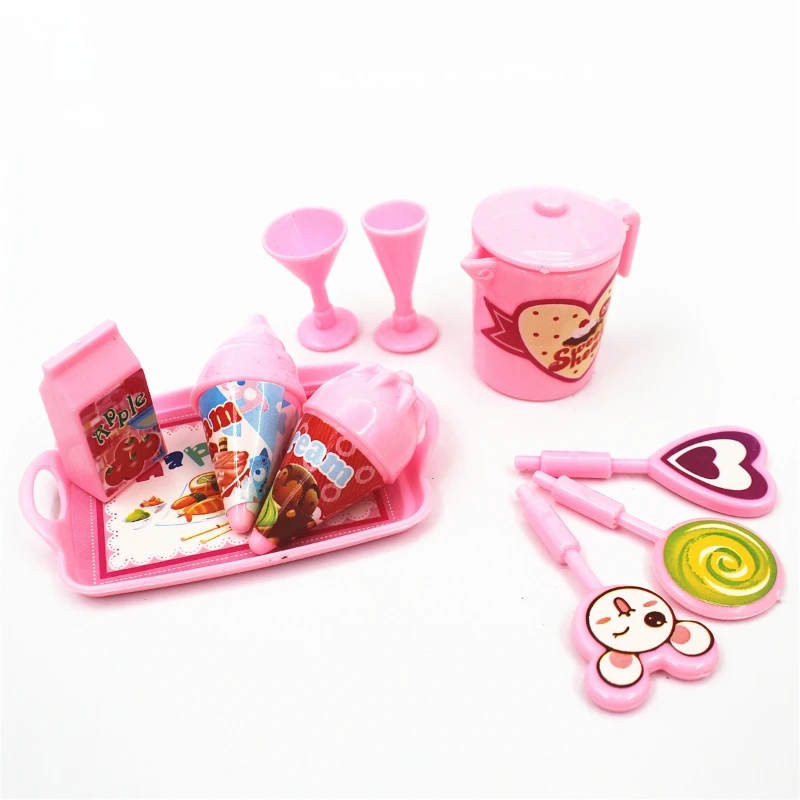 

Mini Items Doll Accessories For Blyth Barbi Doll 30cm Doll Girl Gift E06F