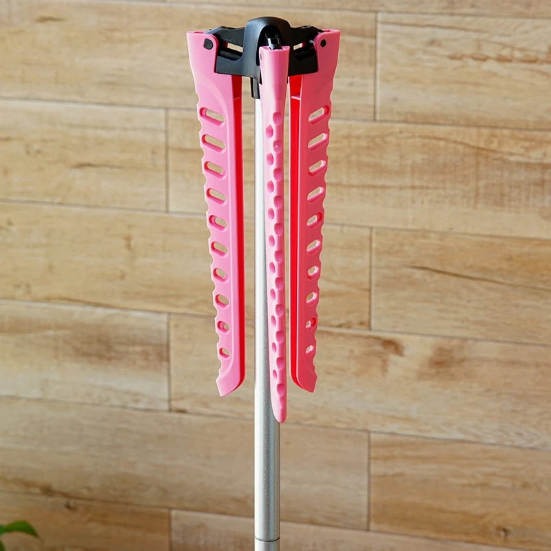 

Magic Clothes Drying Rack Multifunctional Clothing Hanger Organizer Coat Stand Rack Laundry Drying Hangers Blue