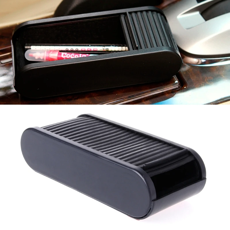 

Universal Auto Car Coins Holder Organizer Flexible Cover Storage Container Box