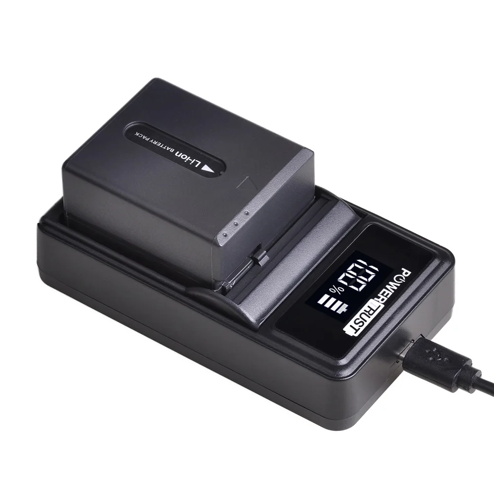 Перезаряжаемый аккумулятор PowerTrust для Sony NP-FF71 NP-FF70 Стандартная замена