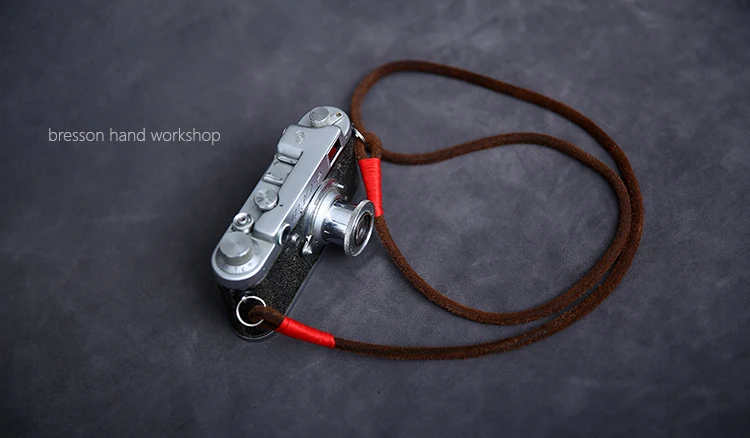 Ремень на плечо для камеры Bhw диаметром 6 мм кожаный ремешок в стиле ретро кожаная