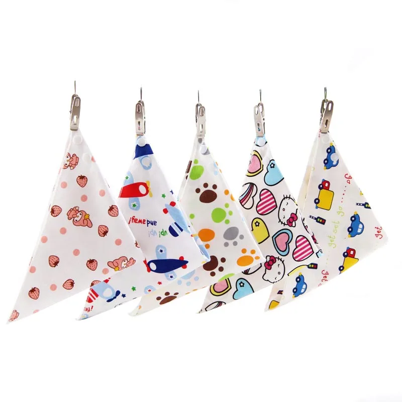 Детские нагрудники 1 шт./лот нагрудники-банданы для девочек и мальчиков