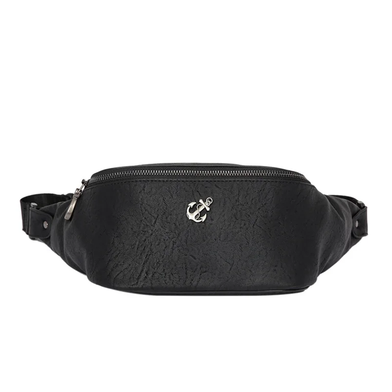 Поясная сумка для мужчин кожаная забавная Мужская водонепроницаемая бедра