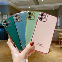 6D Plating Case For OPPO Reno 5 4 SE 2 3 Z F F17 F15 K5 K3 Find X2 Pro Neo Lite 10x Zoom Mobile Phone Cover